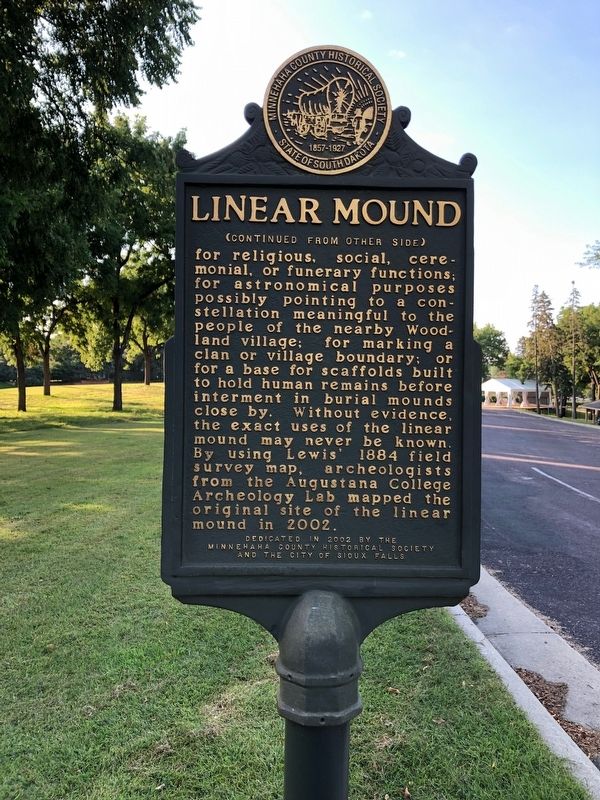 Linear Mound Marker image. Click for full size.