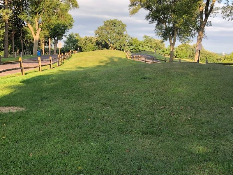 Indian Burial Mounds image. Click for full size.