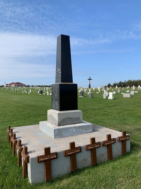 St. Joseph du Moine War Memorial image. Click for full size.