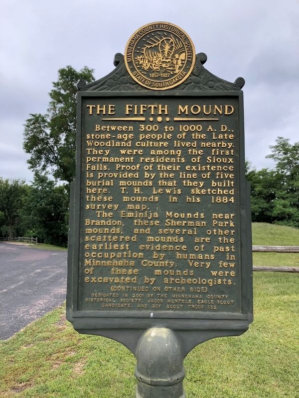 The Fifth Mound Marker image. Click for full size.