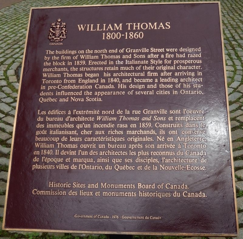 William Thomas Marker image. Click for full size.