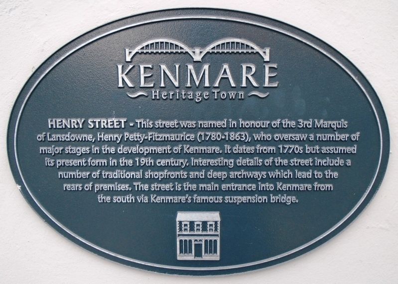 Henry Street Marker image. Click for full size.