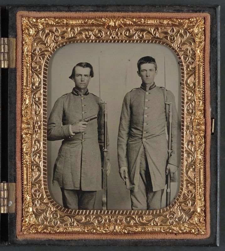 Unidentified Confederate Tennessee soldiers image. Click for full size.