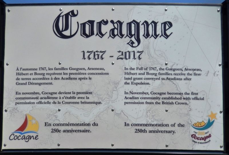 Cocagne Marker image. Click for full size.