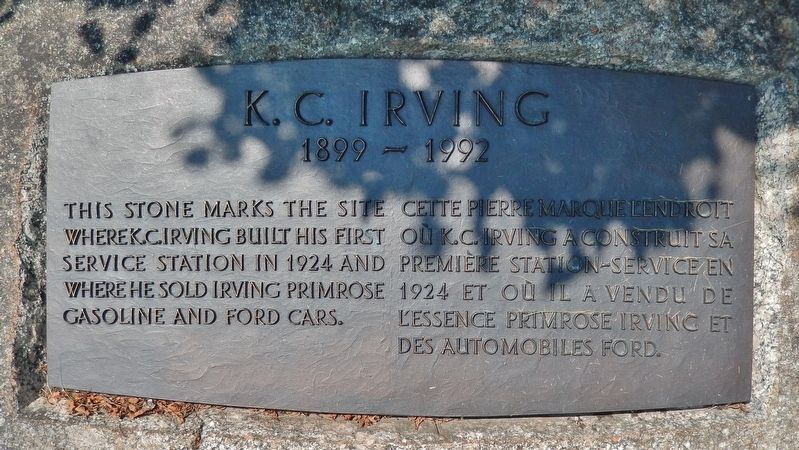K.C. Irving Marker image. Click for full size.