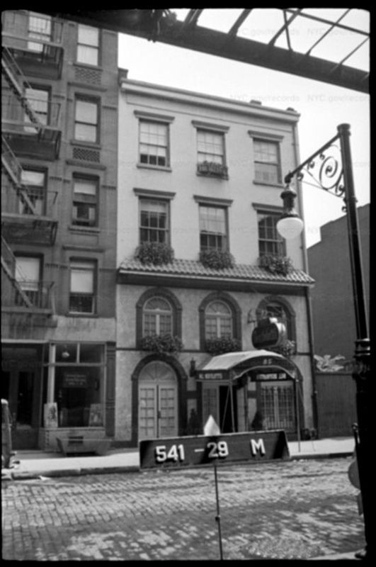 85 West Third Street, 1940 NYC Tax Photo image. Click for full size.
