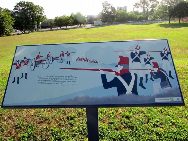 Facing the American Attack Marker image. Click for full size.