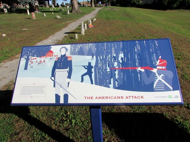 The Americans Attack Marker image. Click for full size.