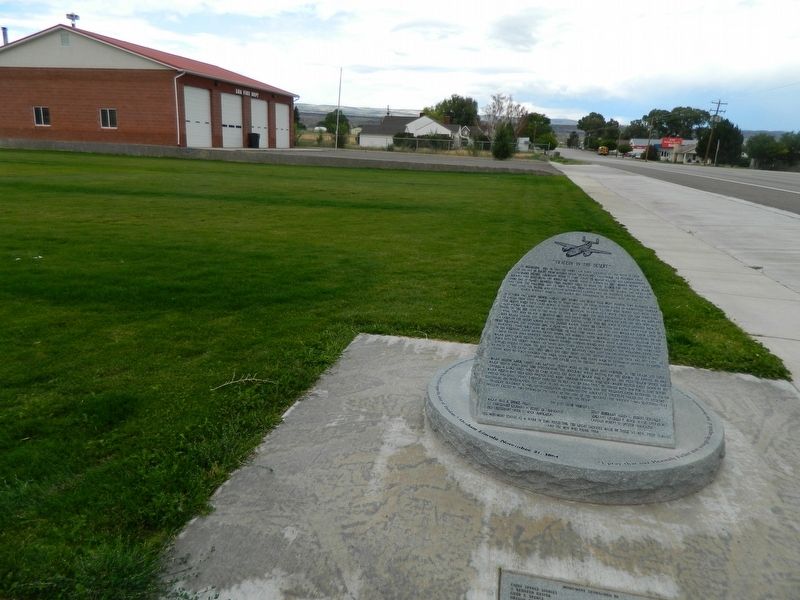 "Tragedy in the Desert" Marker. Click for full size. "Tragedy in the Desert" Marker image. Click for full size.