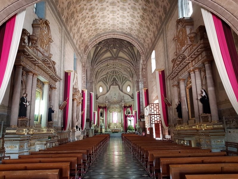 Interior of the Convent Church of Saint Augustine of Yuriria image. Click for full size.