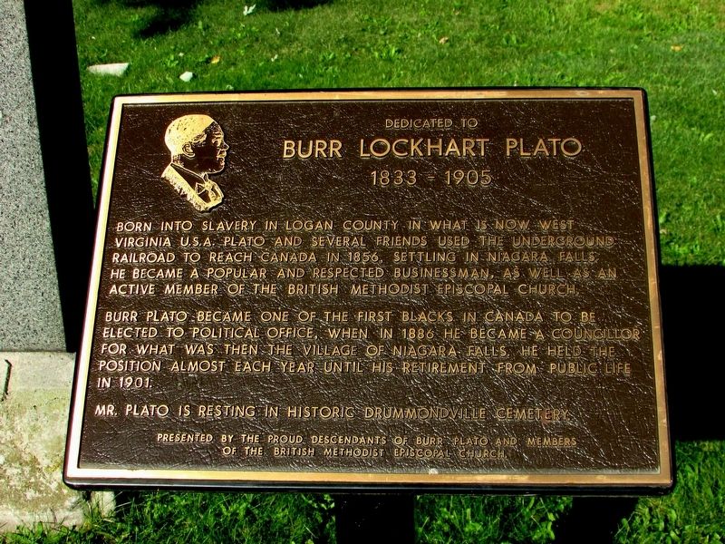 Burr Lockhart Plato Marker image. Click for full size.