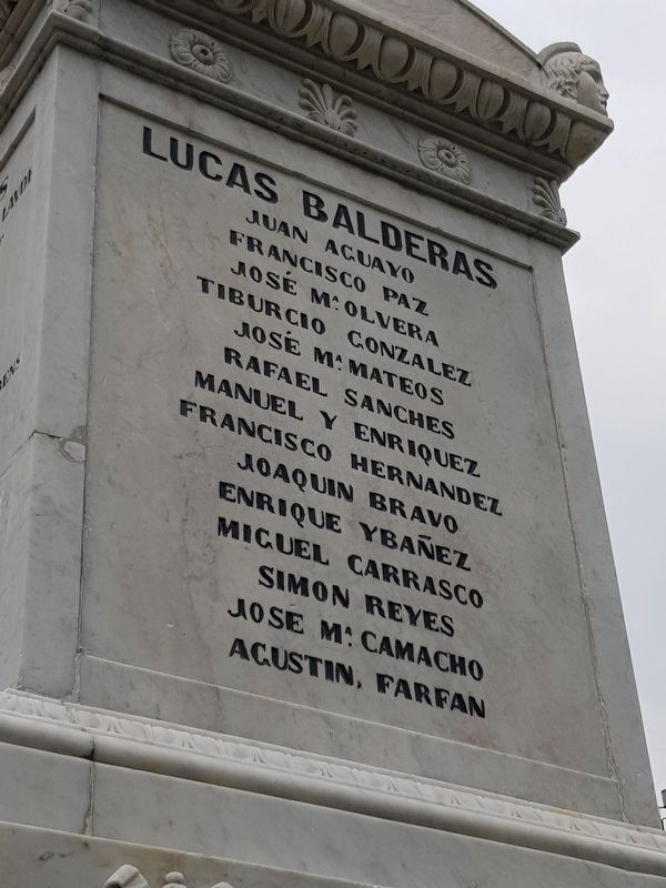 Molino de Rey War Memorial image. Click for full size.