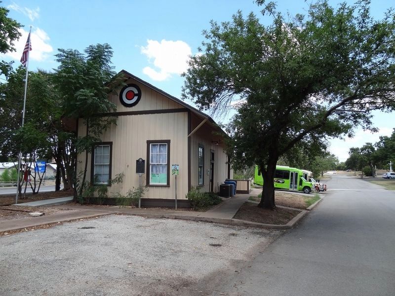 Marble Falls Depot Marker image. Click for full size.