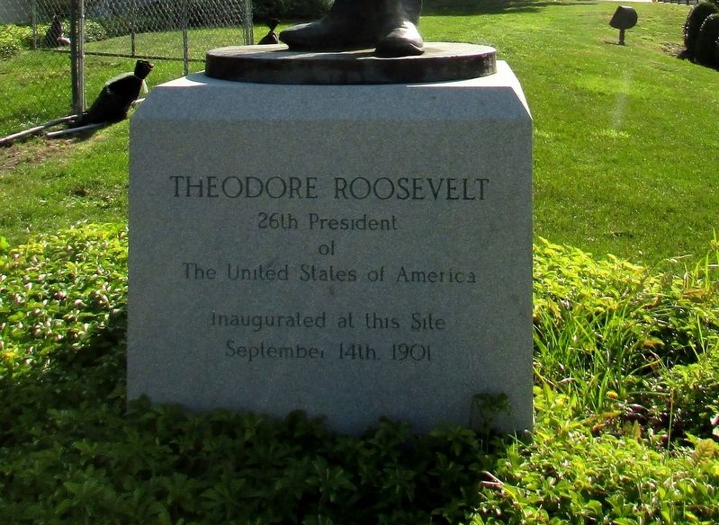 Theodore Roosevelt Marker. Click for full size. Theodore Roosevelt Marker image. Click for full size.