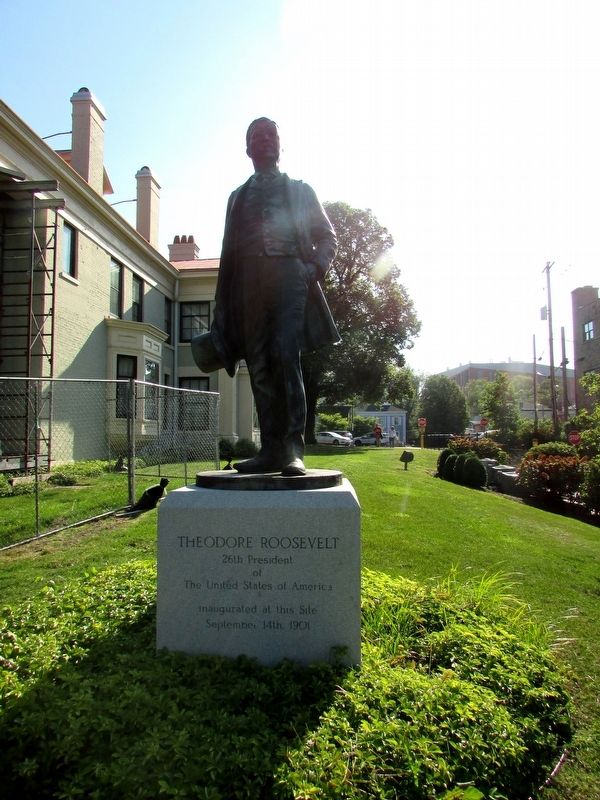 Theodore Roosevelt Marker. Click for full size. Theodore Roosevelt Marker image. Click for full size.