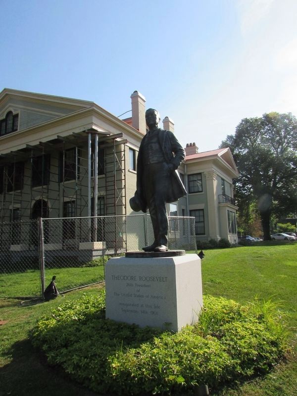 Theodore Roosevelt Marker. Click for full size. Theodore Roosevelt Marker image. Click for full size.