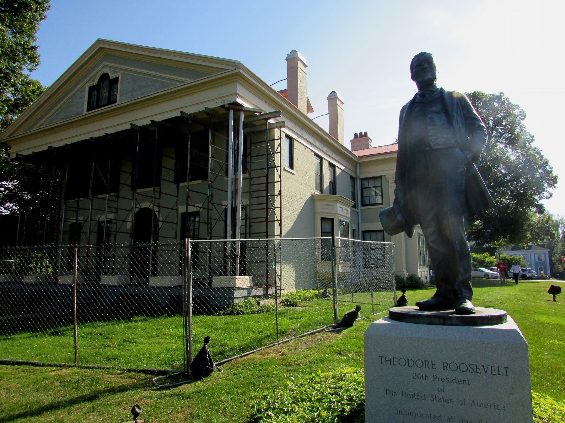 Theodore Roosevelt Marker. Click for full size. Theodore Roosevelt Marker image. Click for full size.
