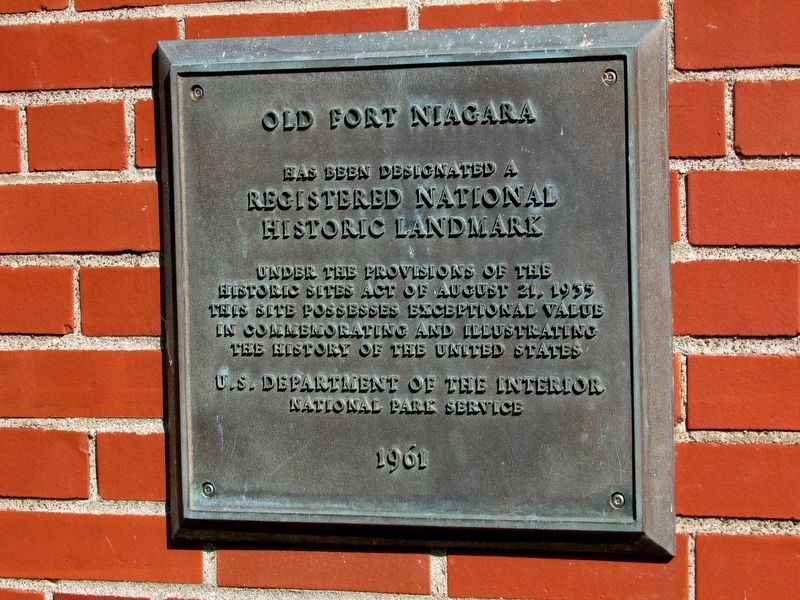 Old Fort Niagara Marker image. Click for full size.