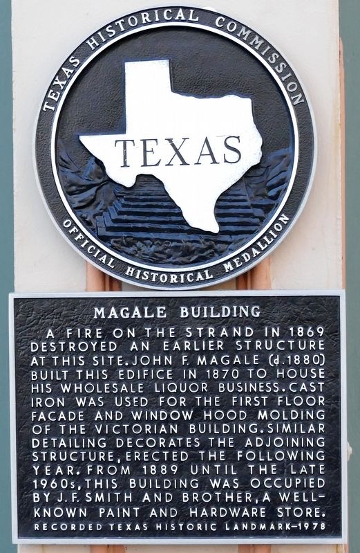 Magale Building Marker. Click for full size. Magale Building Marker image. Click for full size.