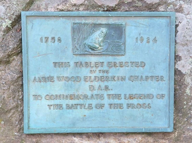 The Battle of the Frogs Marker image. Click for full size.