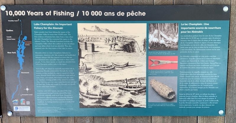 10000 Years of Fishing Marker image. Click for full size.