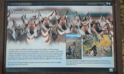 Pronghorn Passage Marker image. Click for full size.