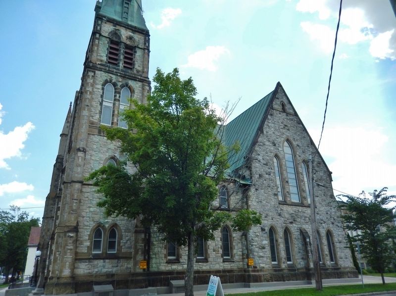 St. Paul's United Church (<i>northwest corner</i>) image. Click for full size.