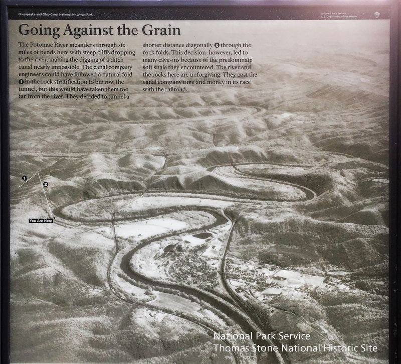 Going Against the Grain Marker (upper half) image. Click for full size.