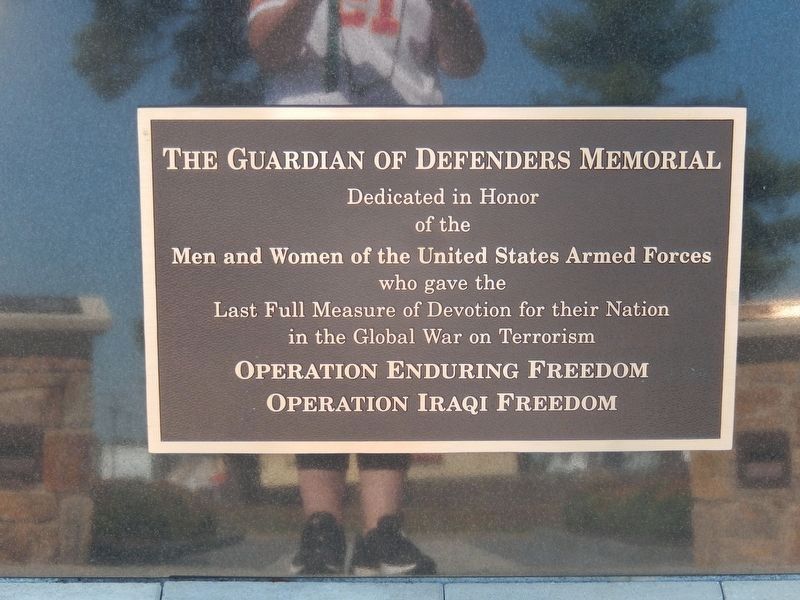 The Guardian of Defenders Memorial image. Click for full size.