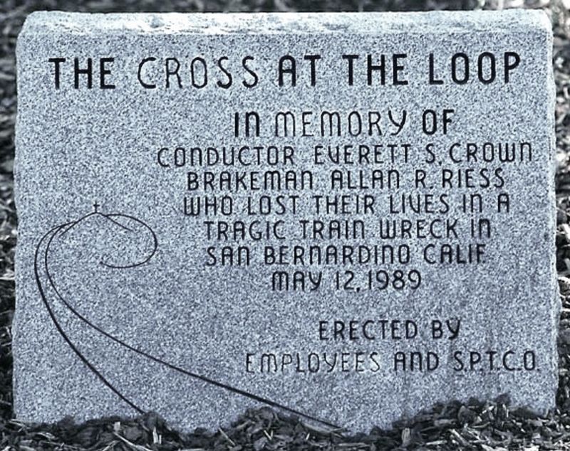 The Cross at the Loop Marker. Click for full size. The Cross at the Loop Marker image. Click for full size.