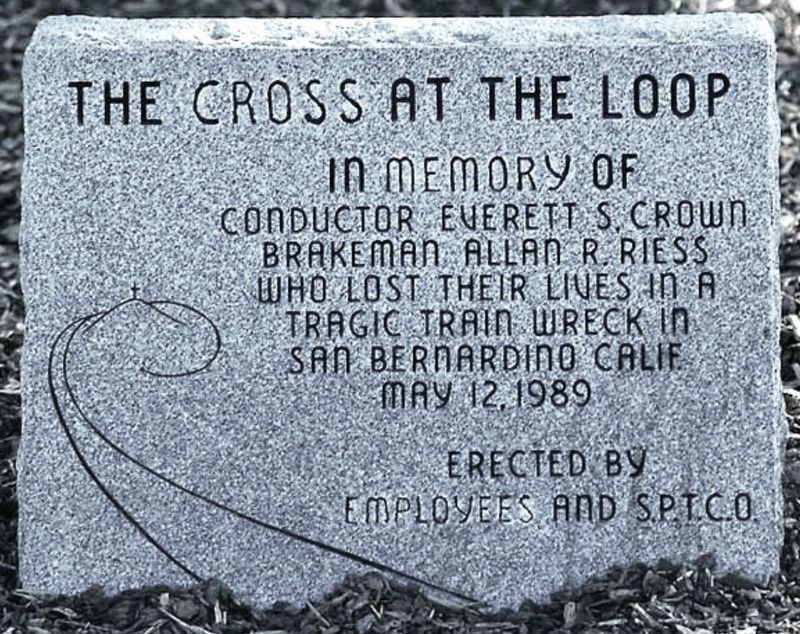 The Cross at the Loop Marker image. Click for full size.