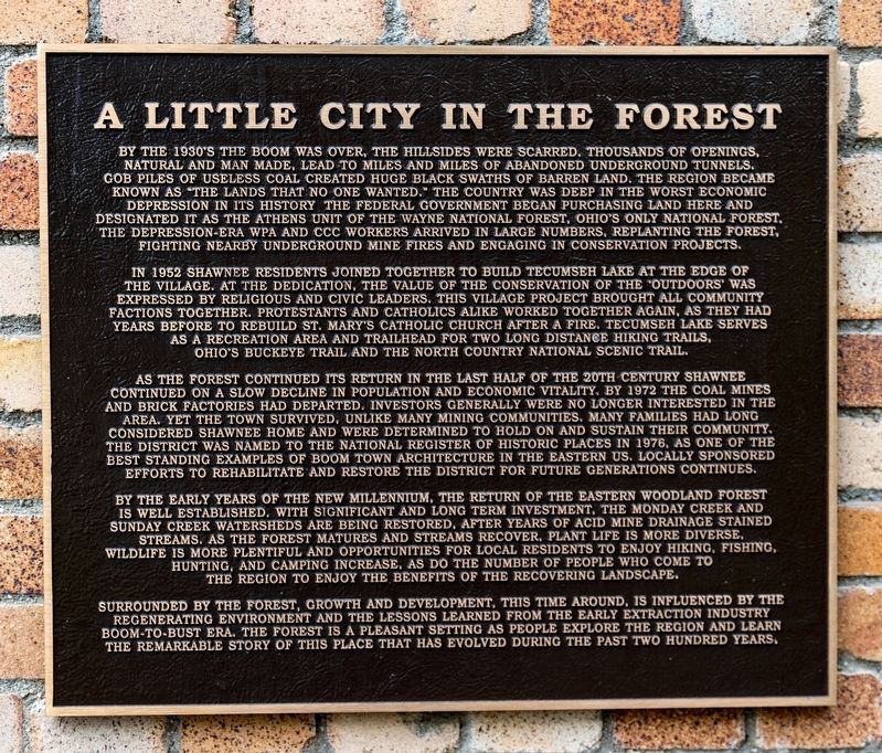 A Little City in the Forest Marker image. Click for full size.
