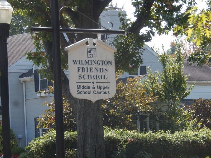 Wilmington Friends School Marker image. Click for full size.