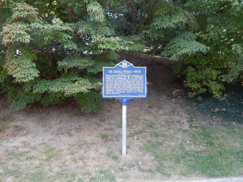 The Daniel Nichols House Marker image. Click for full size.