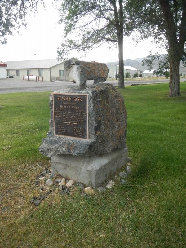 Pearson Park Marker. Click for full size. Pearson Park Marker image. Click for full size.
