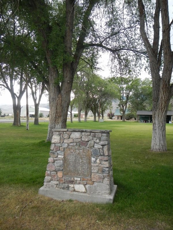 The First LDS Church Marker image. Click for full size.