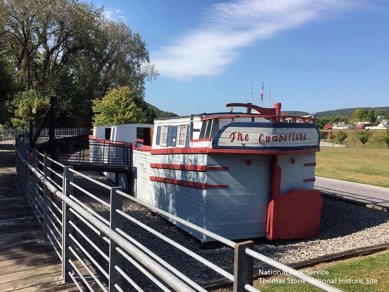 Cumberland (Canal Boat Replica). Click for full size. Cumberland (Canal Boat Replica) image. Click for full size.