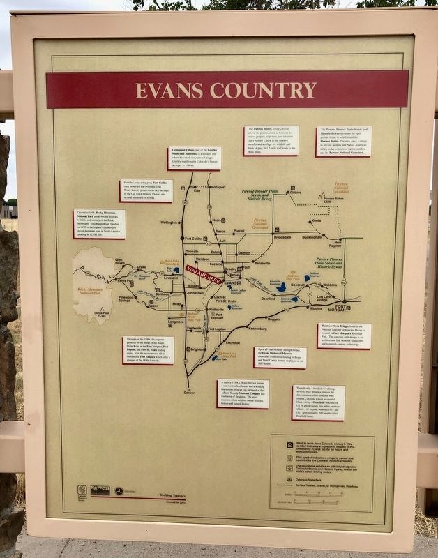Evans Country Marker image. Click for full size.