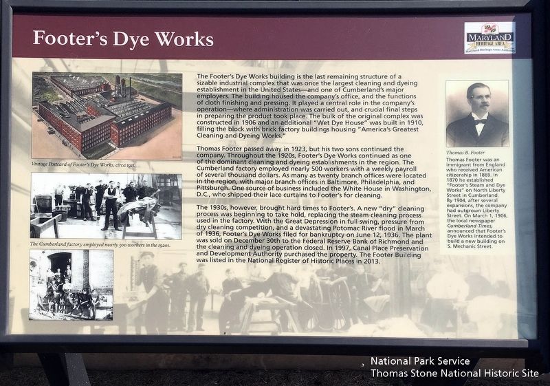 Footer's Dye Workd Marker. Click for full size. Footer's Dye Workd Marker image. Click for full size.