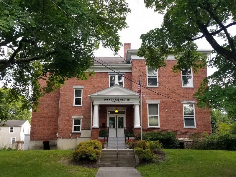 Washington Town Hall. Click for full size. Washington Town Hall image. Click for full size.