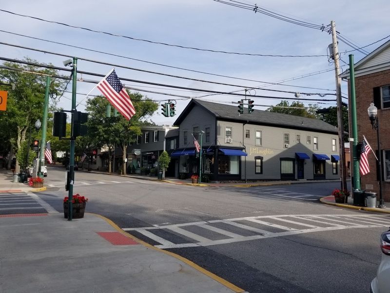 The intersection of Franklin Avenue and Church Street. Click for full size. The intersection of Franklin Avenue and Church Street image. Click for full size.