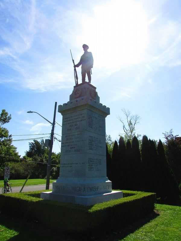 Township of Niagara War Memorial. Click for full size. Township of Niagara War Memorial image. Click for full size.