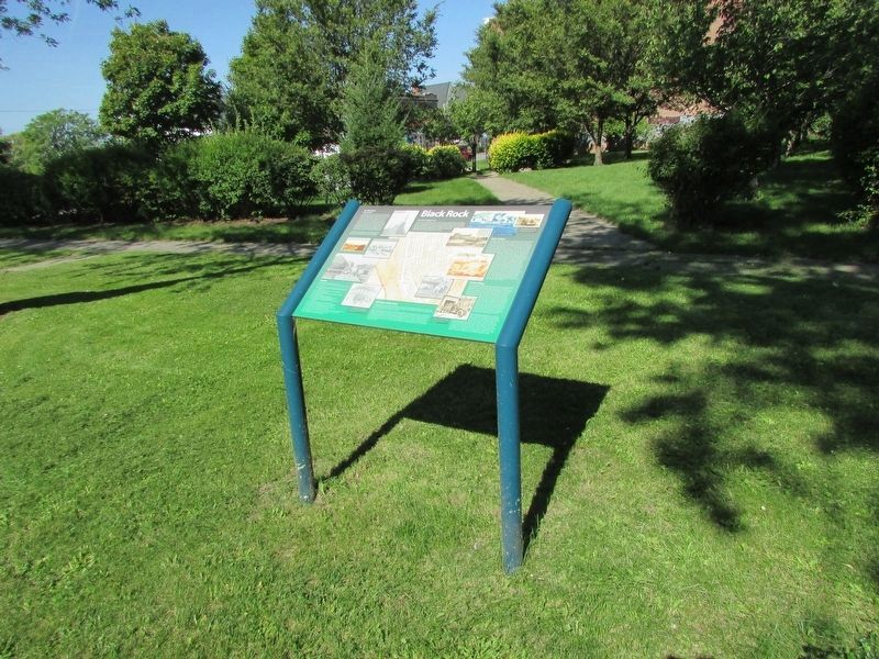 Black Rock Marker. Click for full size. Black Rock Marker image. Click for full size.