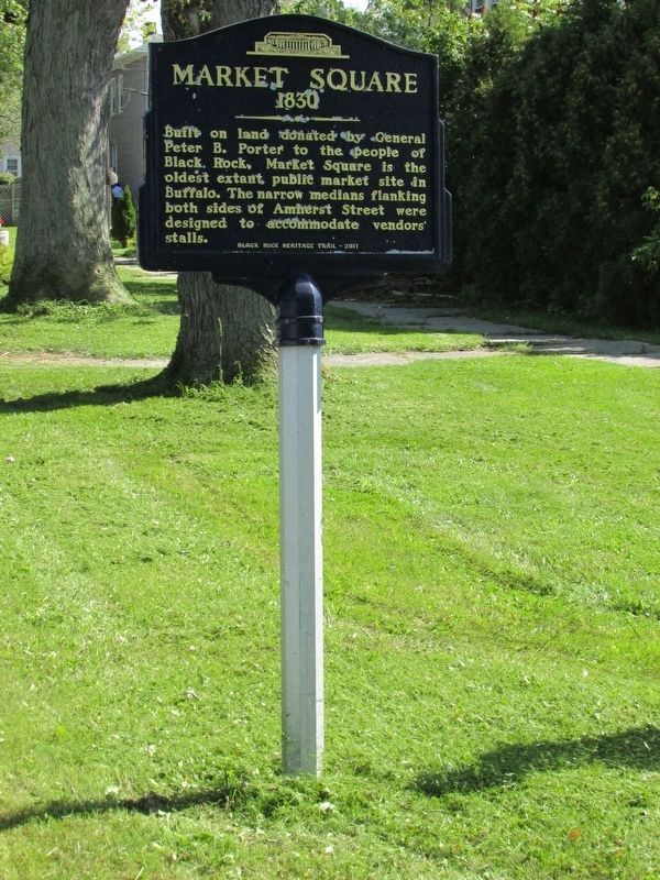 Market Square Marker. Click for full size. Market Square Marker image. Click for full size.