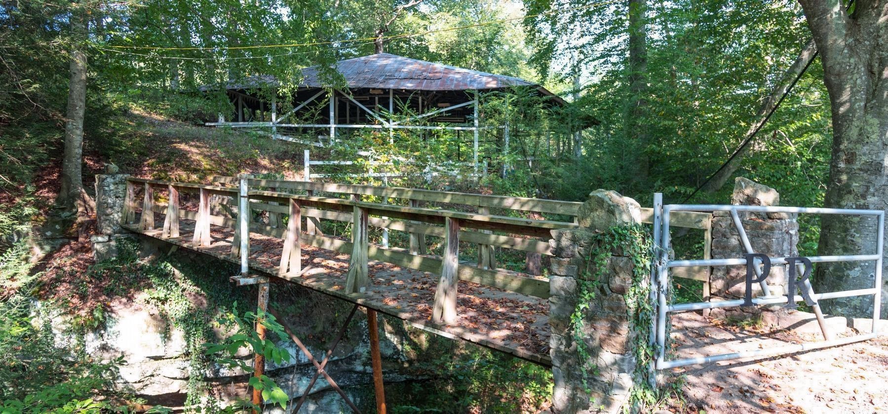 Pinch Reunion Entrance to Rockwood Glen and the “Wigwam,” the Open-Air Theater Built in 1912 image. Click for full size.