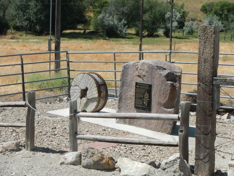 Weston Grist Mill Marker. Click for full size. Weston Grist Mill Marker image. Click for full size.