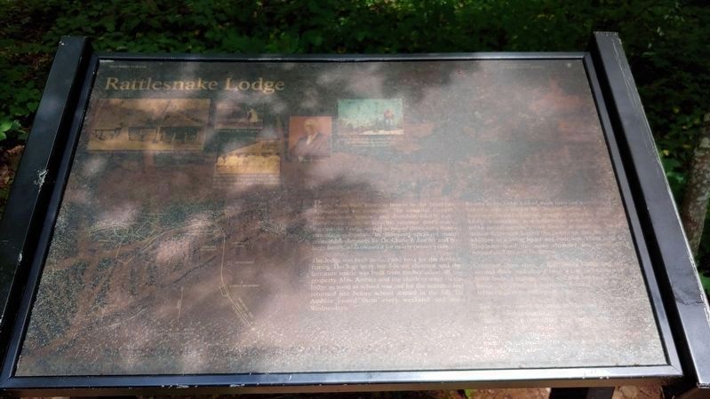 Rattlesnake Lodge Marker image. Click for full size.