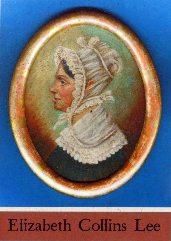 Elizabeth Collins Lee. Click for full size. Elizabeth Collins Lee image. Click for full size.