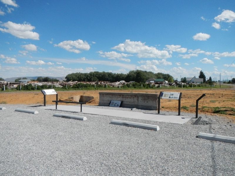 Ovid Townsite Marker image. Click for full size.