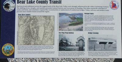 Bear Lake County Transit Marker image. Click for full size.